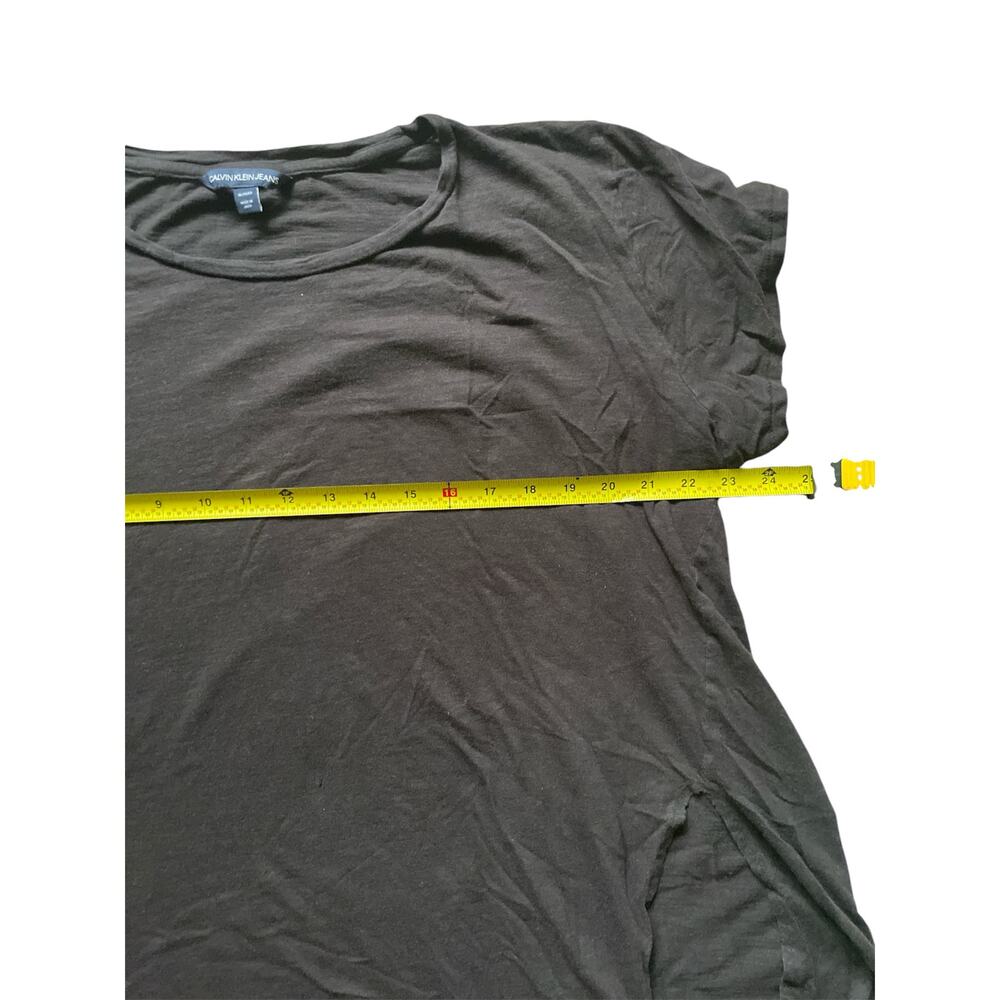 Calvin Klein Womens Black Classic T Shirt Size XL - Picture 3 of 8